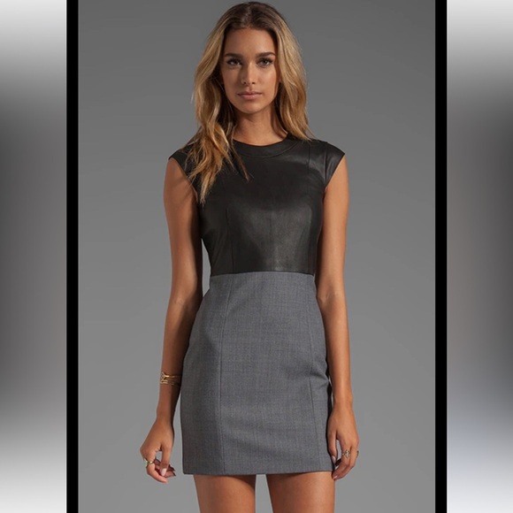 Theory Dresses & Skirts - Theory Orinthia C Leather Dress